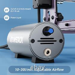 Atomstack Air Assist Set 10-30l/min Pour Machine De Gravure Au Laser