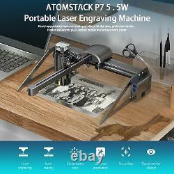 Atomstack P7 M40 Machine De Gravure Laser Portable Cutter Wood Cutting Eu Plug
