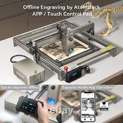 Atomstack S20 Pro Graveur Laser 20w Machine De Découpe À Gravure Laser App Kit De Bricolage