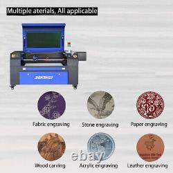 Autofocus 80W 700x500mm CO2 Graveur Laser Marqueur Cutter Découpe + Axe Rotatif