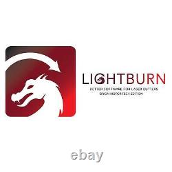 Clé de produit de licence du logiciel LightBurn pour machine de gravure et de découpe au laser
