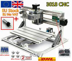 Euuk Cnc 3018 Diy Router Kit Gravure Moulin Laser Machine Wood Pcb Cutting