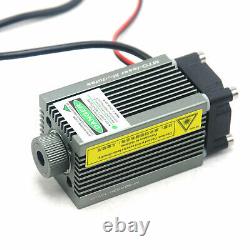 Focusable 520nm 1w 1000mw Dot Green Laser Diode Module Gravure Et Coupe Ttl
