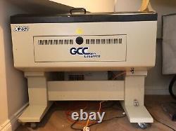 GCC LASERPRO X252 80w machine de gravure et de découpe au laser co2 avec plus de fonctionnalités