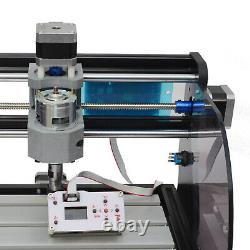 Graveur Laser Cnc 3018 Pro Gravure Cutter Machine+ Contrôleur Hors Ligne+ E-stop