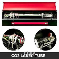 Graveur Laser Vevor 60w Co2 700x500mm Machine À Découper Et Ensemble 3-jaw De L'axe Rotatif