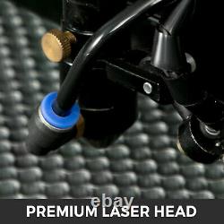 Graveur Laser Vevor 80w Co2 700x500mm Machine À Découper Et Kit À 3 Mâchoires De L'axe Rotatif