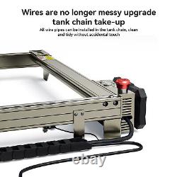 Graveur laser ATOMSTACK S40 210W avec assistance d'air à double pompe pour gravure et découpe DIY