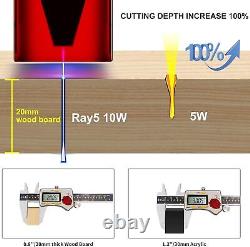 Graveur laser CNC Longer Ray5 10W Laser Cutter Gravure Découpe 400 X 400mm