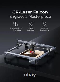 Graveur laser Creality CR-Laser Falcon 5W Machine de découpe CNC Grand coupeur de bois