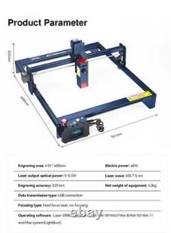 Graveur laser DIY ATOMSTACK A5 M50 PRO Machine de gravure et de découpe laser EU 220V