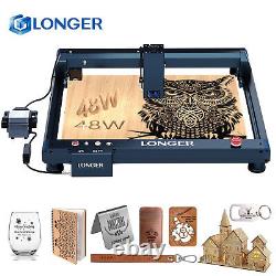 Graveur laser Longer Laser B1 de 40W avec machine de découpe et gravure assistée par air