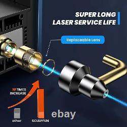 Graveur laser SCULPFUN S30 PRO MAX 20W avec machine de découpe et assistance à l'air