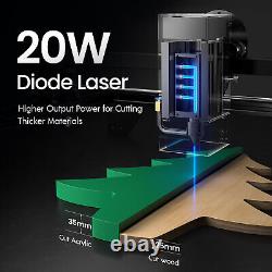 Graveur laser de haute précision RAY5 130W pour la gravure et la découpe, graveur laser 20W