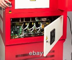 Hpc Laser / Graveuse / Lazer Machine De Coupe 680x400 Co2 Royaume-uni Offre 60watt Lazer