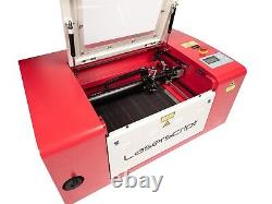 Hpc Laser Ls3040 60w Co2 Desktop Laser Engraving & Cuting Machine 400x300 Ruida