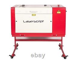 Hpc Laser Ls3060 60w Co2 Laser Cutter Engraving & Cuting Machine 600x300 Ruida