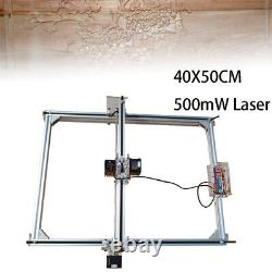 Kit de graveur laser CNC de 500mW pour la gravure, le découpage et la sculpture sur machine d'impression de bureau.