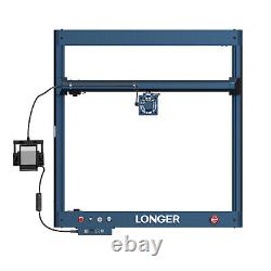 LONGER B1 48W Graveur Laser CNC Machine de Gravure et Découpe au Laser avec Assistance d'Air