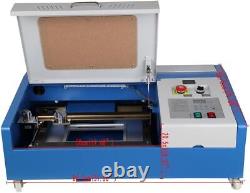 Laser Graveur Cutter Machine De Gravure 40w Co2 30x20cm Avec Écran LCD Usb Vevor