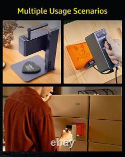 LaserPecker 2 Machine de gravure et de découpe laser portable de 60W avec rouleau