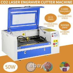 Logiciel De Gravure Laser Co2 50w Inclure Le Graveur De Machine De Coupe Cutter 20x12