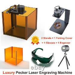Machine De Graveur Laser Pecker Diy Logo Auto Focus Gravure Cutting Printer Set
