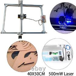 Machine De Gravure Laser Bricolage Bureau 40x50cm 500mw Machine De Gravure Laser