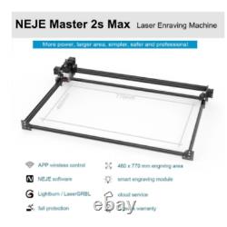 Machine De Gravure Laser De Découpe Neje Master 2s Max 40w Diy Art Graveur Cutter