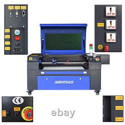 Machine de Gravure et de Découpe au Laser Co2 80W avec Autofocus 20x28 Engraver Cutter Ruida