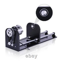 Machine de découpe et de gravure au laser Co2 30x50cm + axe rotatif + refroidisseur d'eau CW3000