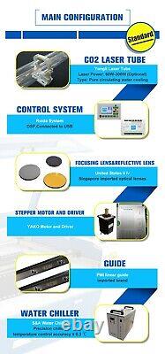 Machine de découpe et de gravure au laser RECI 180W W8 CO2 Laser Cutter Engraver1300900mm