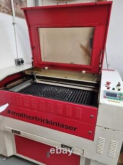 Machine de découpe et de gravure laser CO2 HPC LASER LS6090 60W 600x900 RUIDA