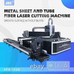 Machine de découpe laser à double usage pour la gravure au laser de feuilles métalliques et de tubes en fibre SFX