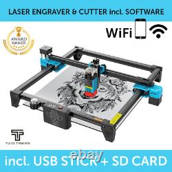 Machine de découpe laser et graveur TWOTREES TTS 5.5 3D en promotion.