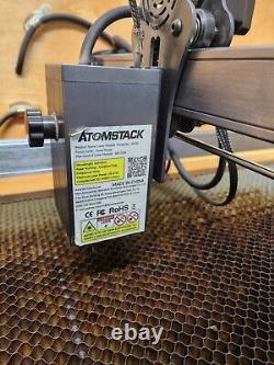 Machine de gravure et de découpe au laser ATOMSTACK X20 Pro avec kit d'extension et extras
