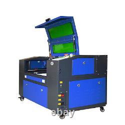 Machine de gravure et de découpe au laser CO2 50W Engraver Cutter 20x12 avec protection sécuritaire