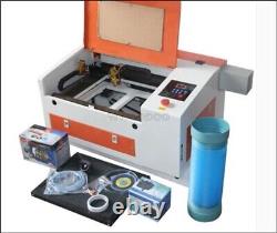 Machine de gravure et de découpe au laser CO2 50W avec table électrique montante et descendante Usb Pbu