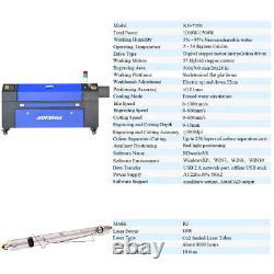Machine de gravure et de découpe au laser Co2 Autofocus 80W 700x500MM avec axe rotatif