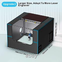 Machine de gravure et de découpe au laser avec protection oculaire pour la découpe et la gravure au laser.