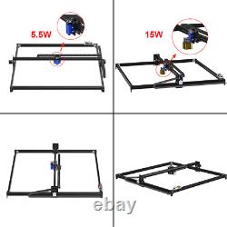 Machine de gravure et de découpe laser CNC 1m1m DIY pour imprimante de bureau (sans laser)