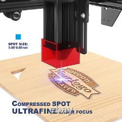 Machine de gravure et de découpe laser Longer Ray5 5W CNC en métal complet, graveur et découpeur.