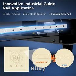 Machine de gravure laser ACMER P2 20W pour la gravure et la découpe4240cm + rouleau rotatif