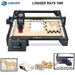 Machine de gravure laser Longer Ray5 10W DIY Gravure Découpe Coupeur 400mm X 400mm.