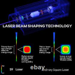 Machine de gravure laser SCULPFUN S9 pour bois et acrylique, coupeur, graveur 410x420mm N0Z7