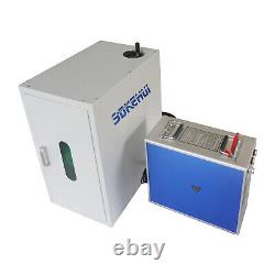 Machine de marquage laser de métal à fibre 30W Raycus 7.9x7.9 Machine de gravure et de découpe