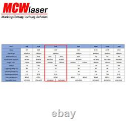 Mcwlaser 60w Co2 Laser Tube 1000mm 100cm Pour La Gravure De Coupe