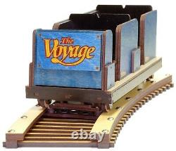 Modèle Détaillé Du Voyage Roller Coaster Train & Track Laser Gravé & Coupé
