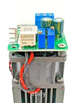 Module De Gravure/découpe Laser 7w+ Laser Z80 Avec Objectif G-8, Pilote Et Ventilateur Turbo