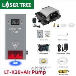 Module de découpe laser K20 LASER TREE 20W avec outils de gravure, pompe à air
